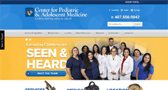 Desktop Screenshot of fhpediatrics.com